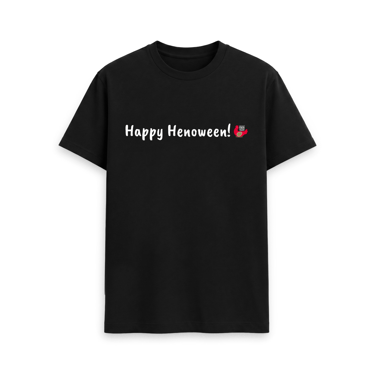 Black Printed T-shirt Front