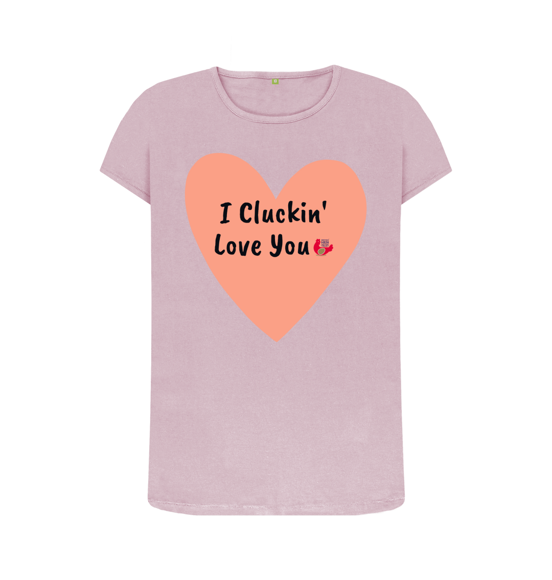 Mauve Printed T-shirt Front
