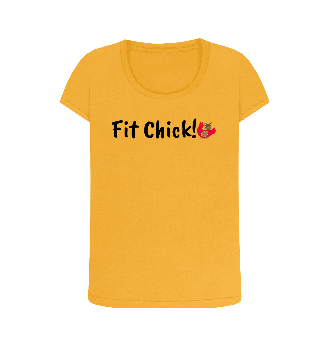Mustard Printed T-shirt Front