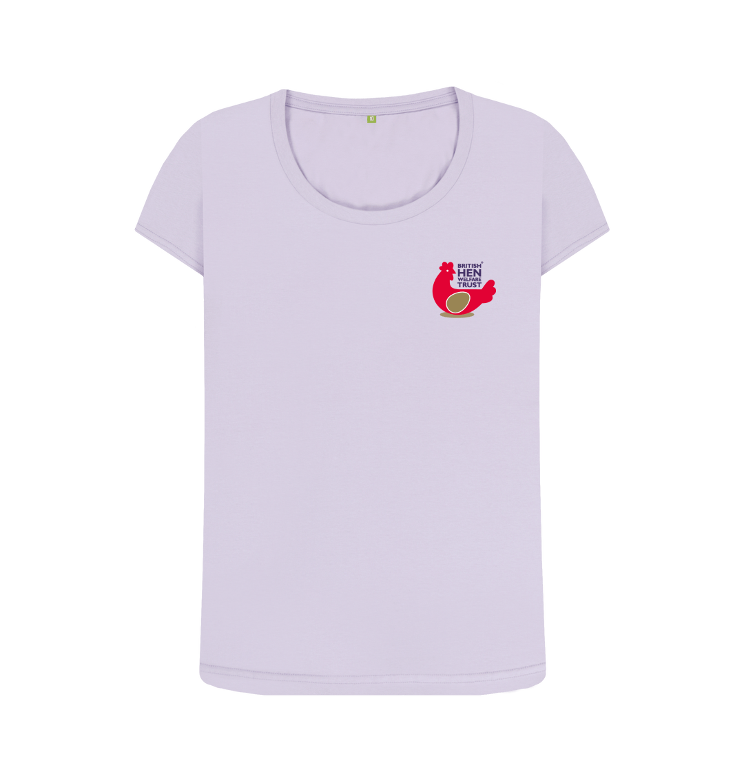 Violet Printed T-shirt Front