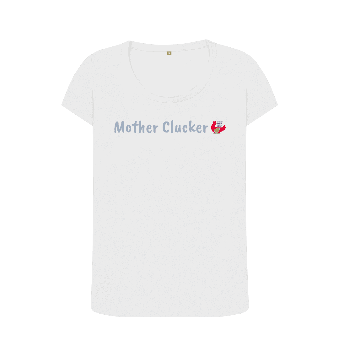 White Printed T-shirt Front