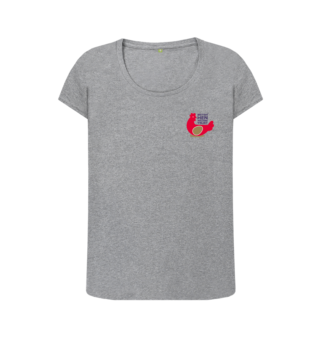 Athletic Grey Printed T-shirt Front
