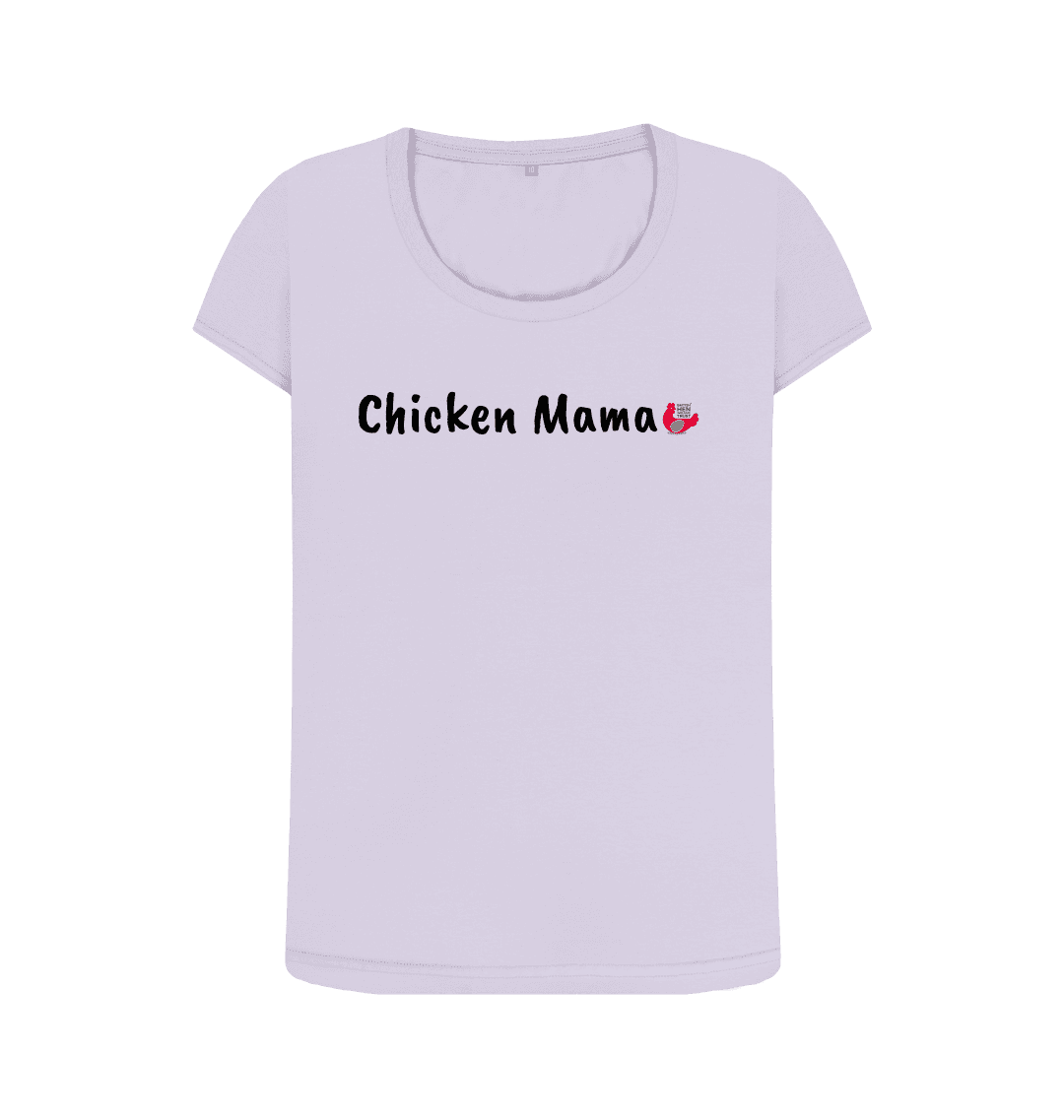 Violet Printed T-shirt Front
