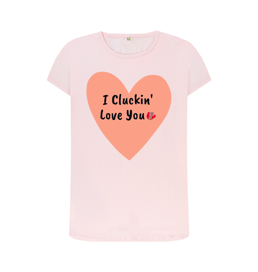 Pink Printed T-shirt Front