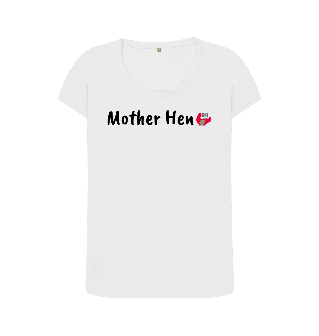 White Printed T-shirt Front
