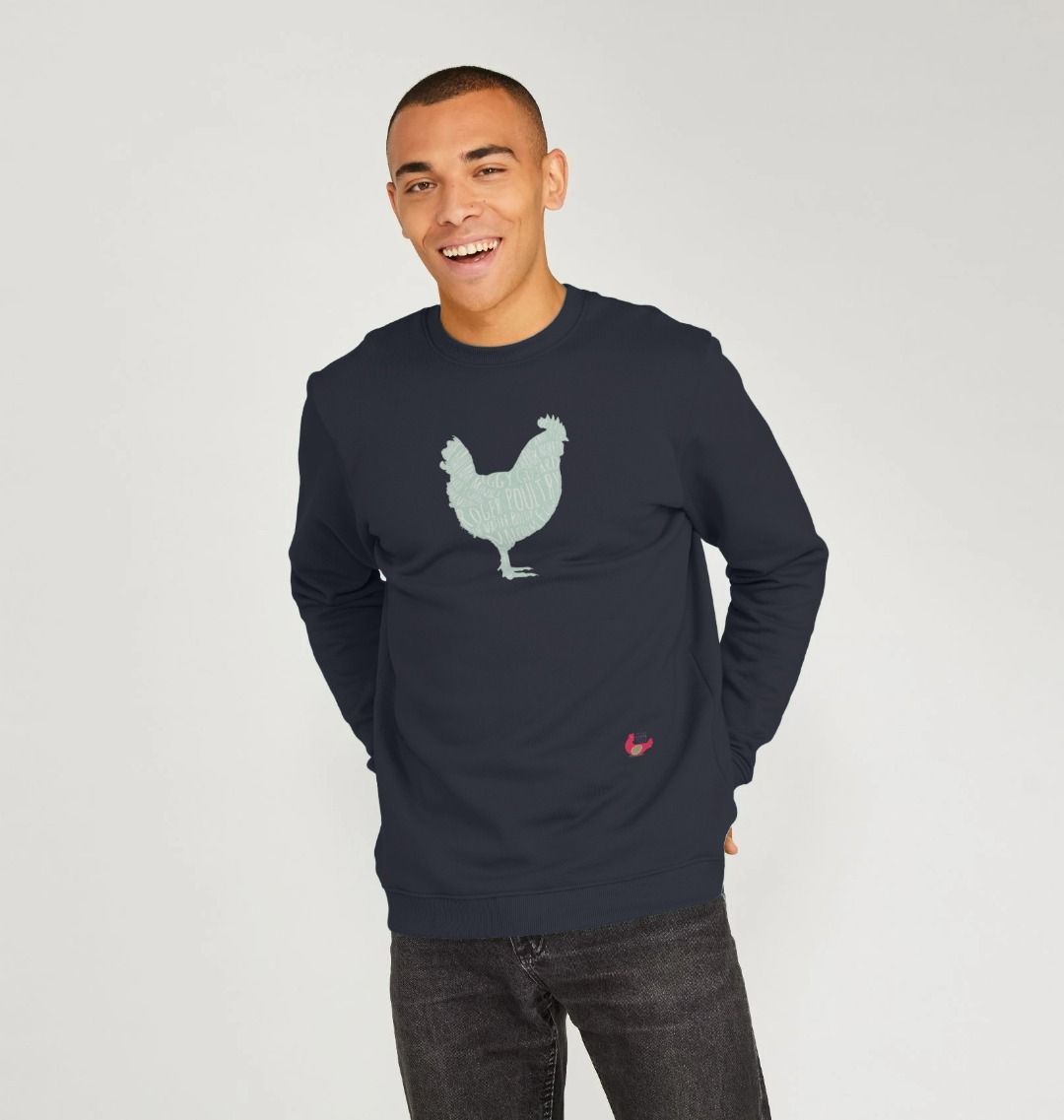 BHWT Bob Mortimer Blue Hen Men's Sweater