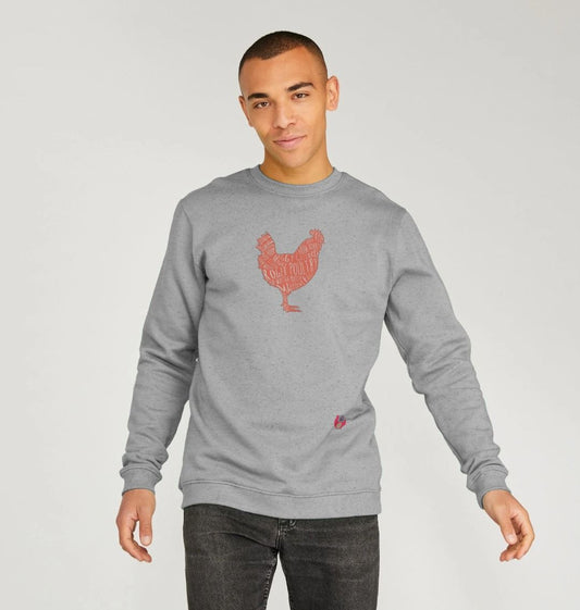 BHWT Bob Mortimer Red Hen Men's Sweater