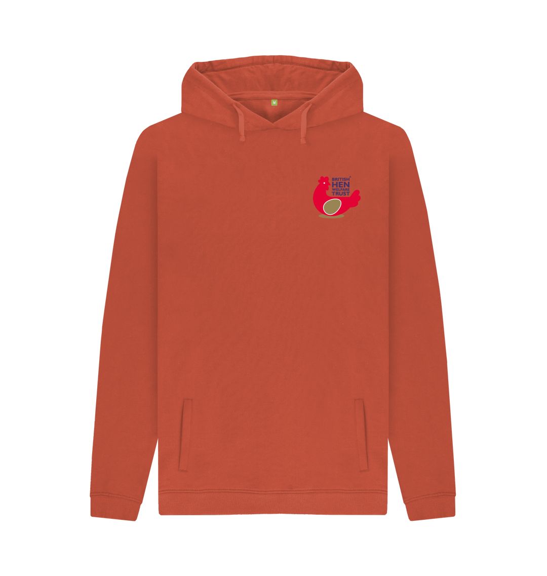 Rust Mens Hoodie Logo (Small)