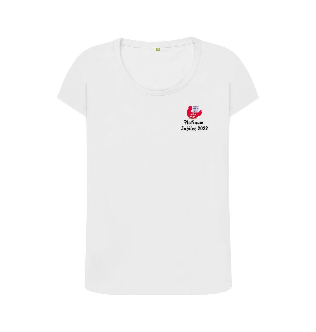 White Limited Edition Platinum Jubilee 2022 Women's T-Shirt
