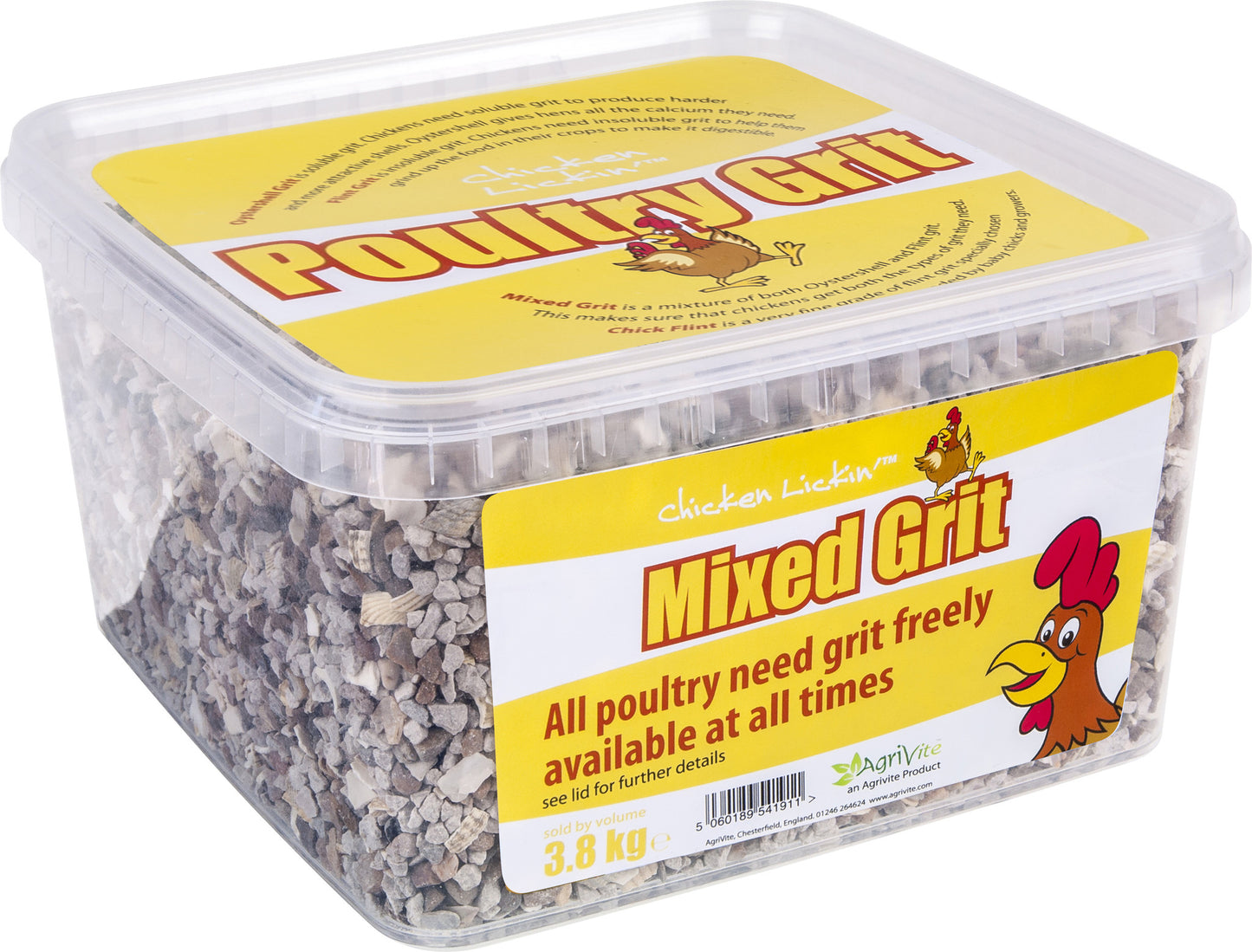 AgriVite Mixed Poultry Grit 3.8kg