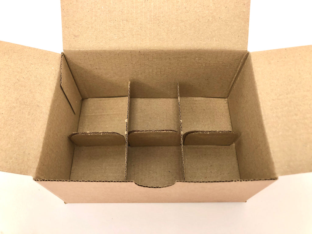 Dairi-Pak 6-Egg Corrugated Cardboard Boxes