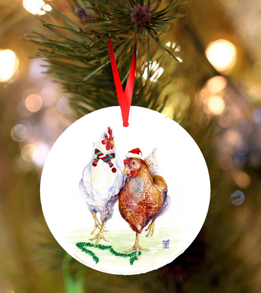 Field and Fur Gifts Ceramic Christmas Tree Decorations