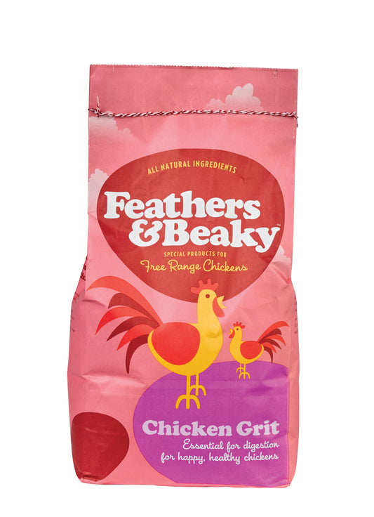 Feathers and Beaky Chicken Grit