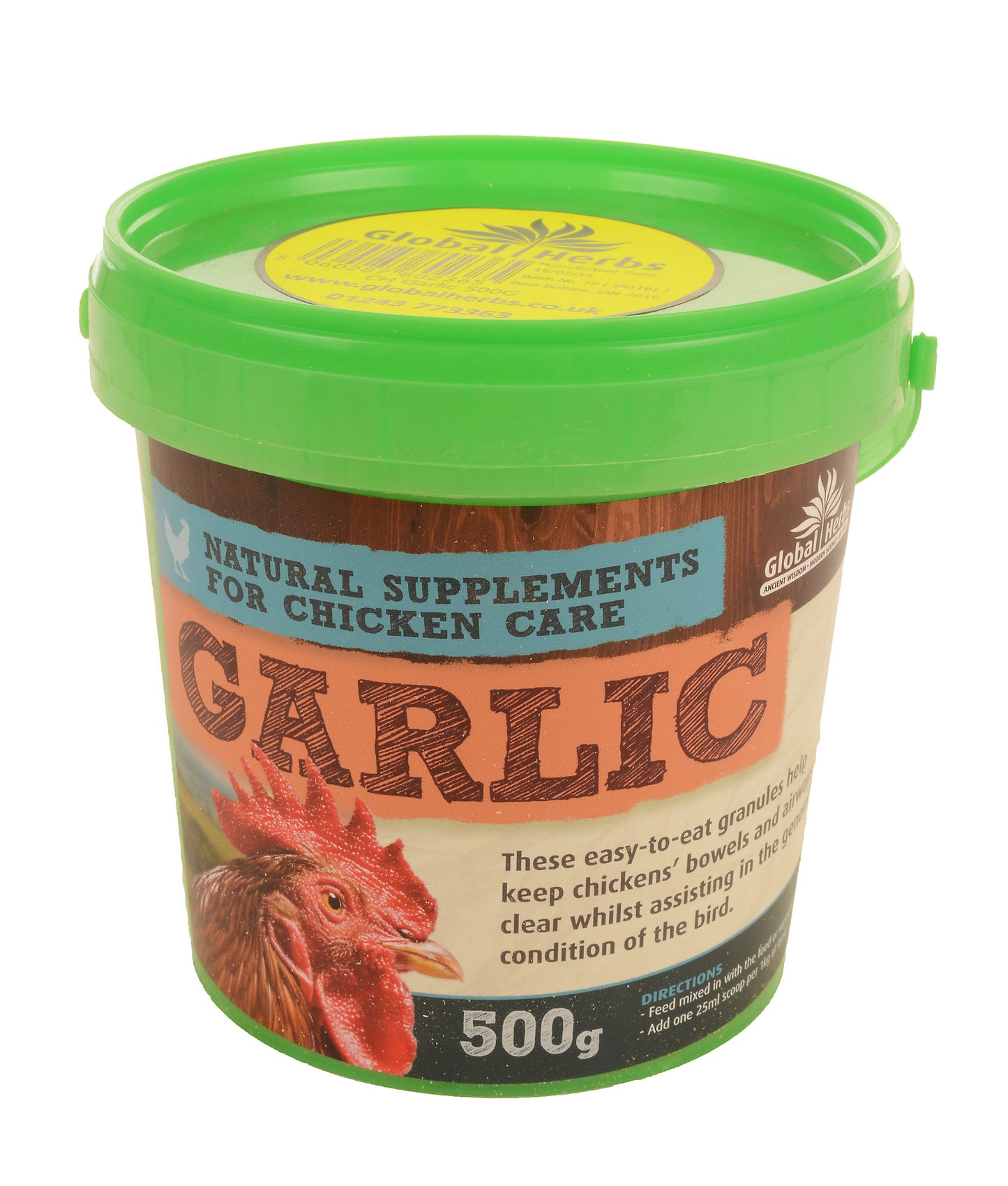 global herbs garlic 500g