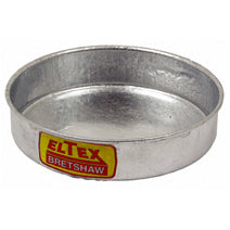Eltex Round Galvanised Pan