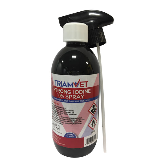 Triamvet Strong Iodine 10% Spray