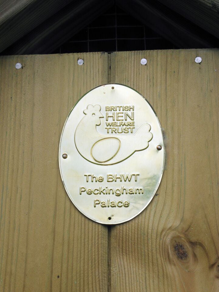 High quality brass plaque