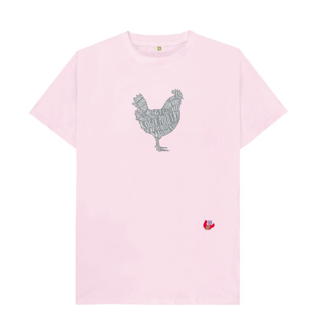 Pink Bob Mortimer Grey Hen Unisex T-Shirt