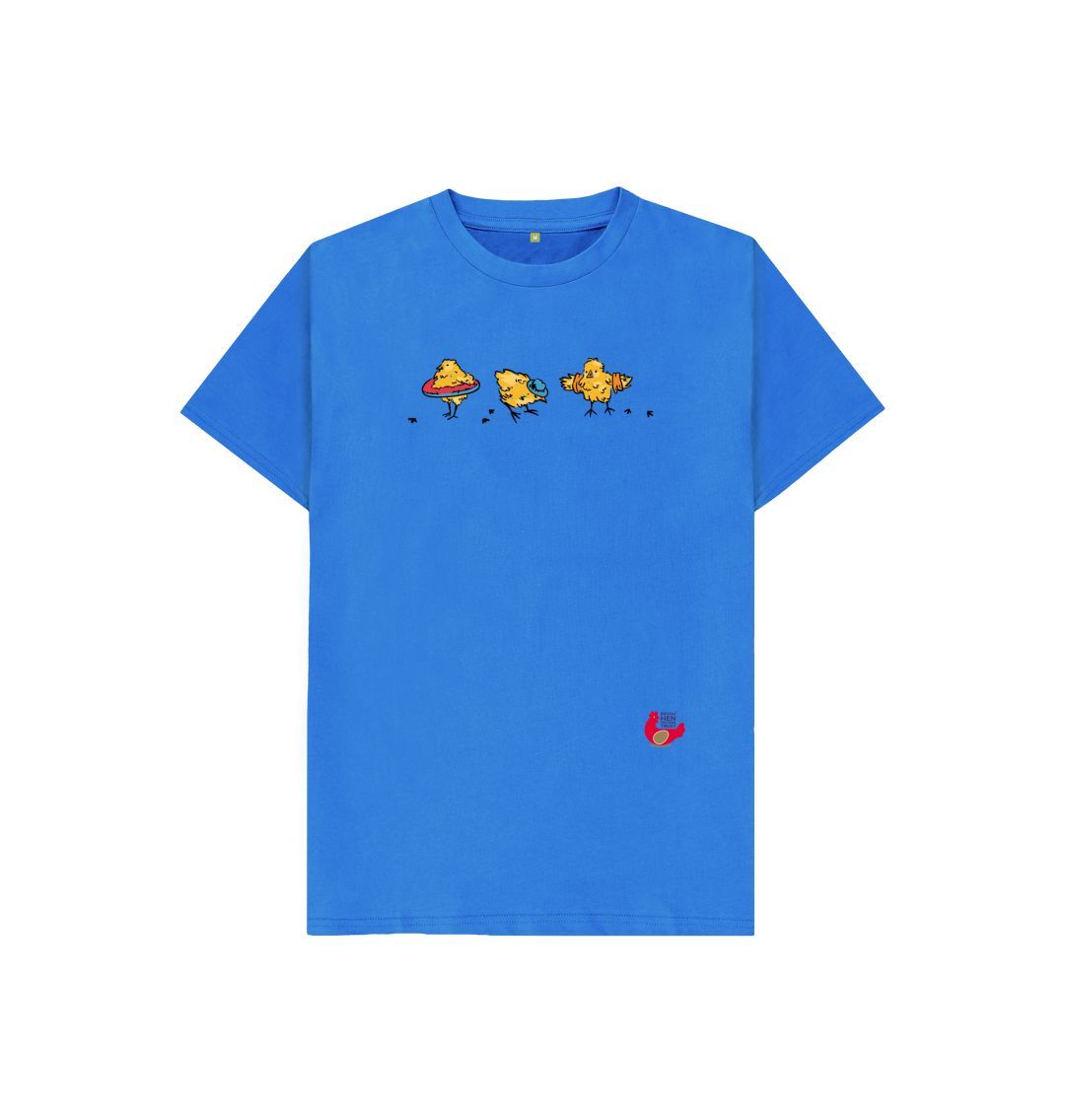Bright Blue Summer Chicks