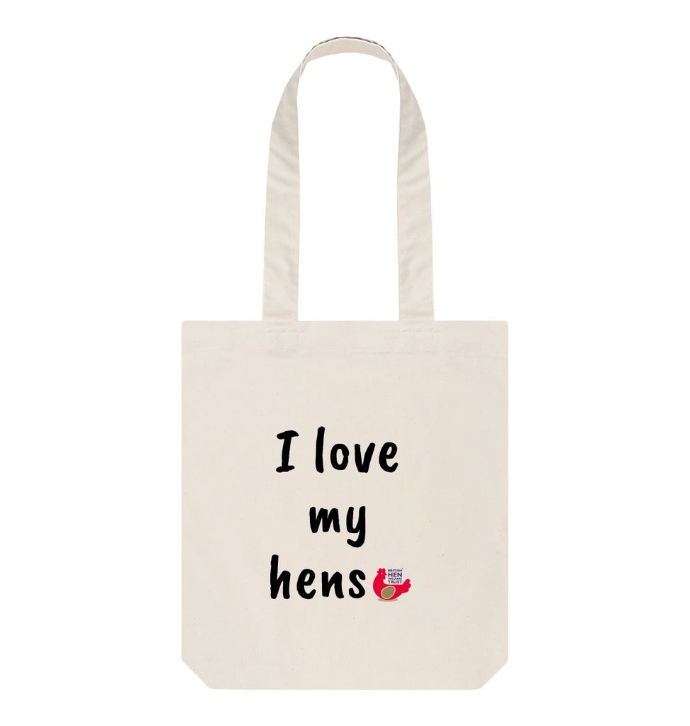 I Love My Hens Tote Bag