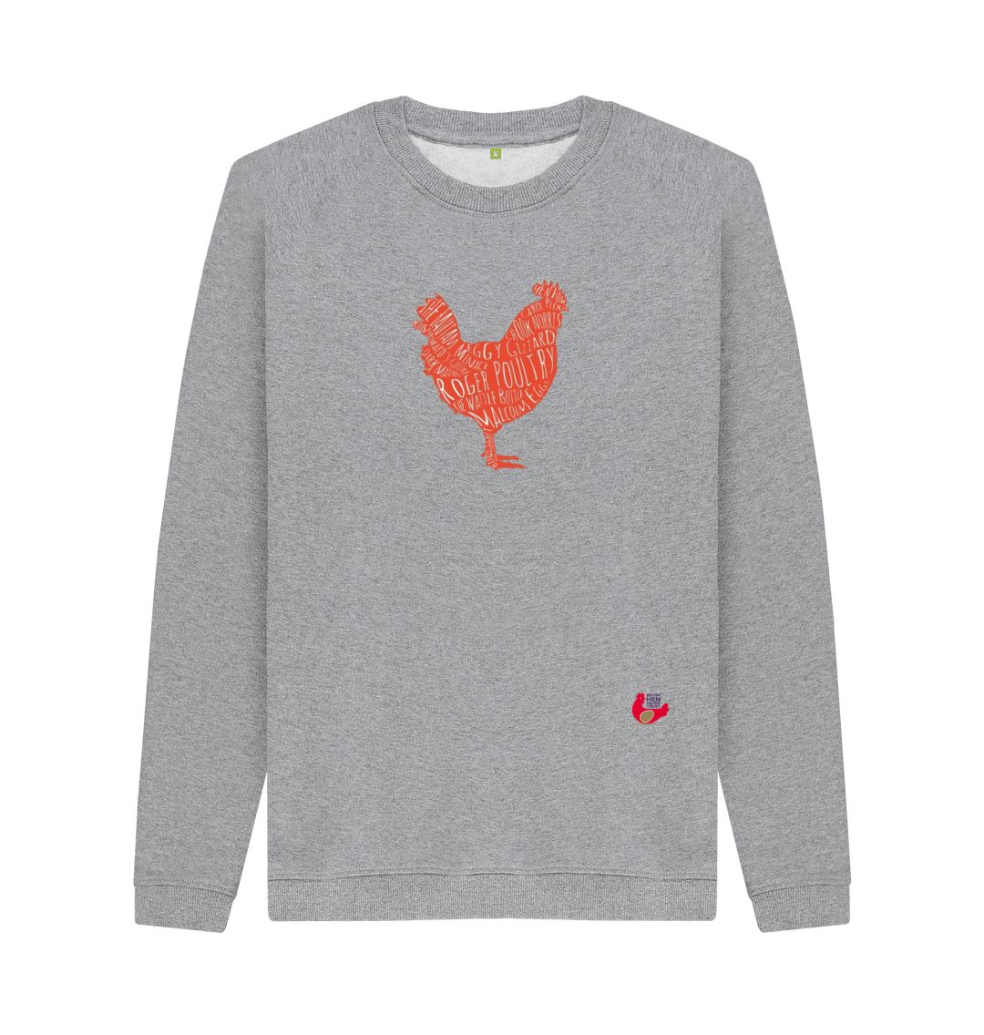 Light Heather Bob Mortimer Red Hen Men's Sweater