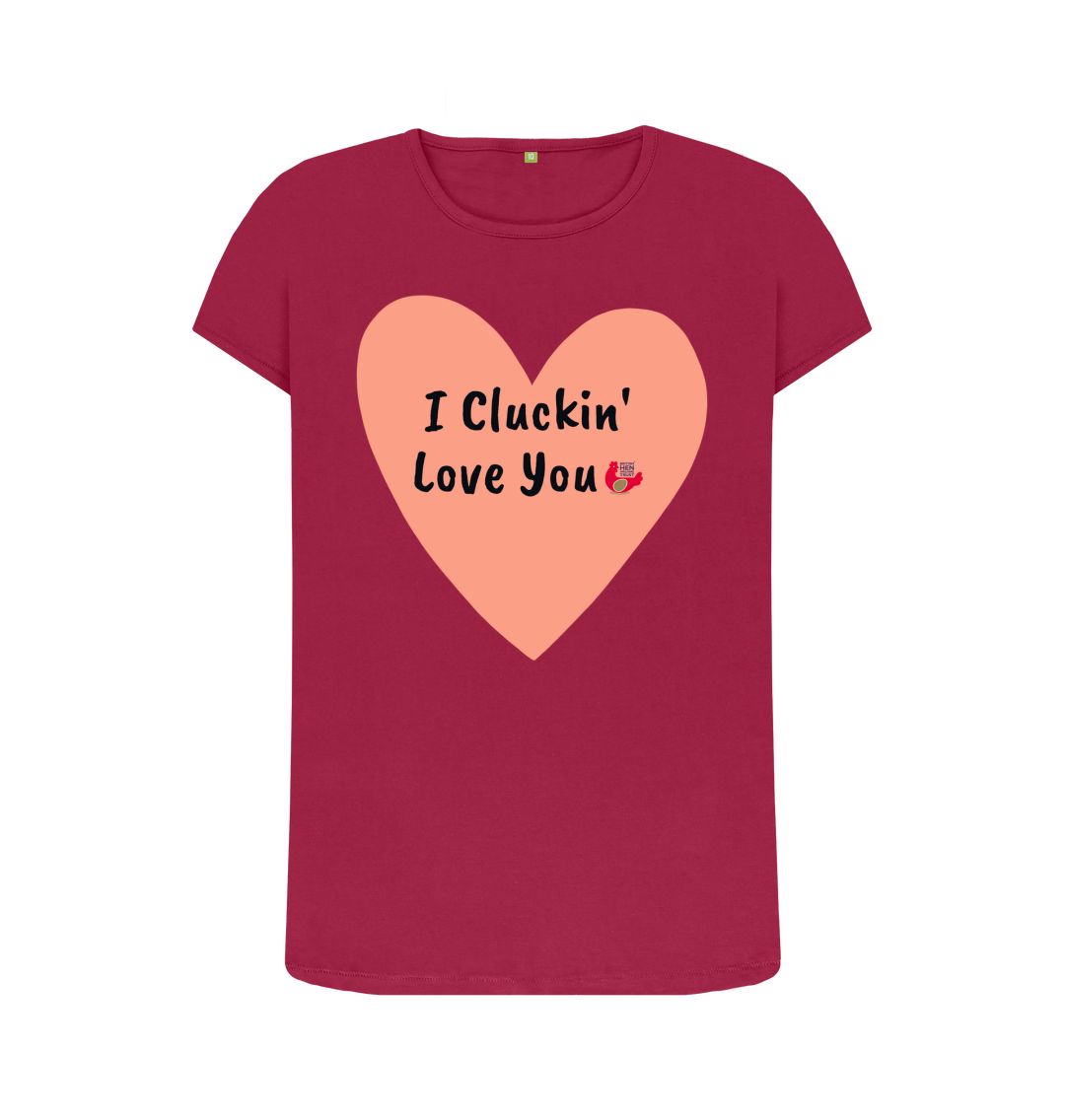 Cherry I Cluckin' Love You Women's T-Shirt